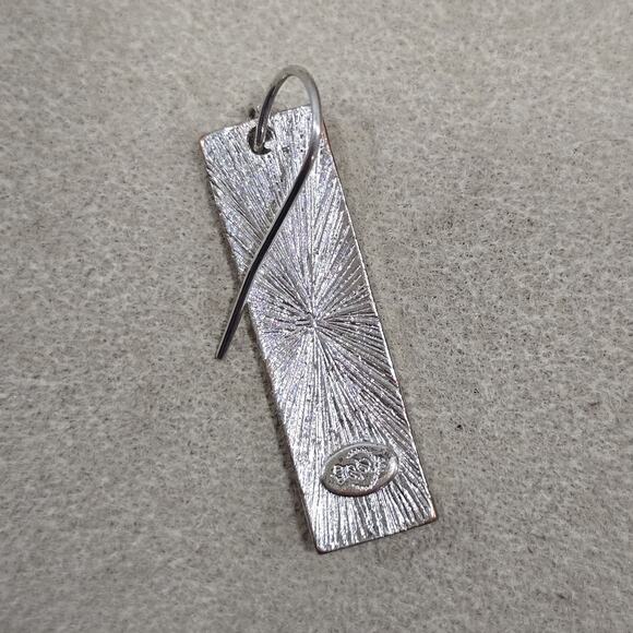 Premier Designs Antiqued Silver Plated LIZZIE Dangle Pierced Earrings - Picture 4 of 6